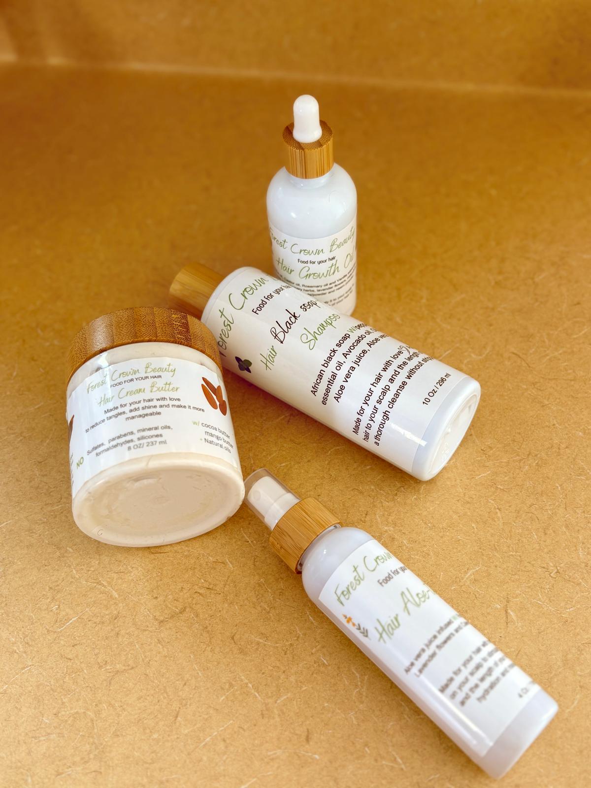 Moisturizing hair care kit