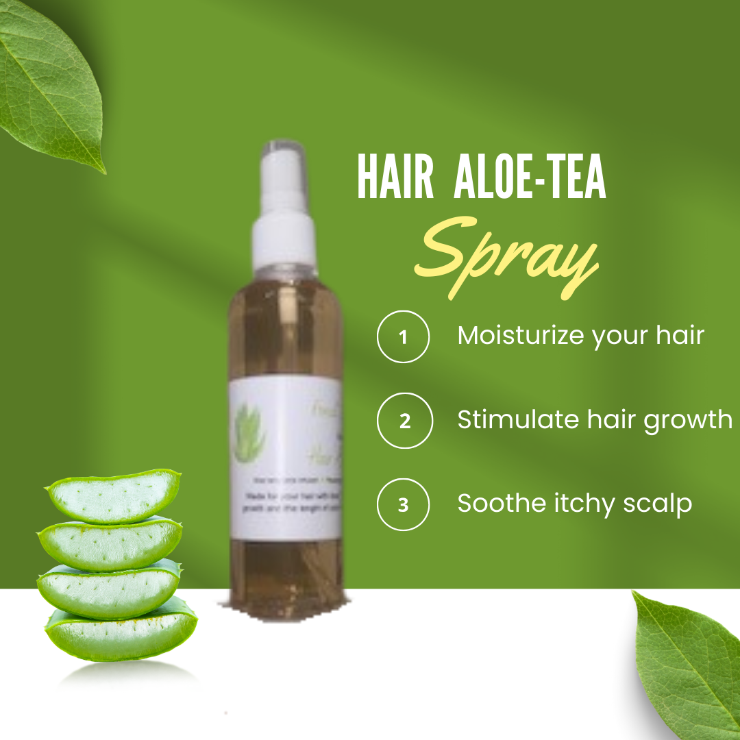 Hair Aloe-tea spray